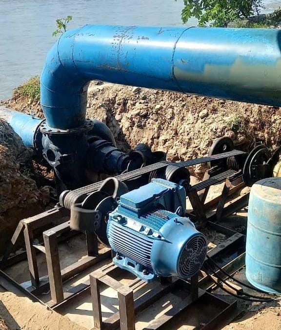 sistema de bombeo solar 10 hp ejecutado en el año 2020